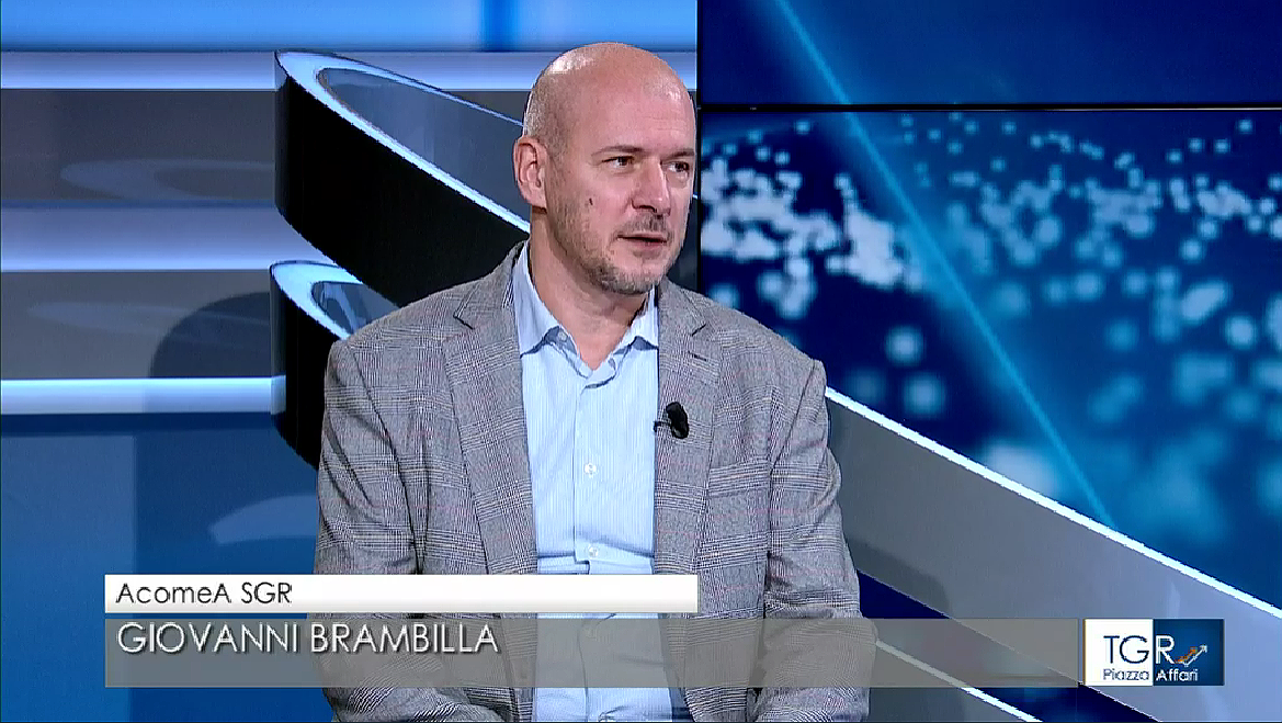 Giovanni Brambilla, AD di AcomeA SGR, a TGR Piazza Affari
