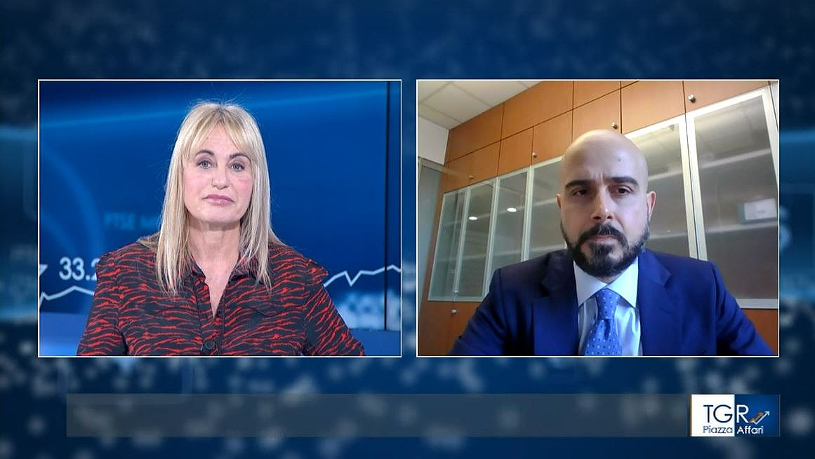 A TGR Piazza Affari l'intervista a Pasquale Diana di AcomeA